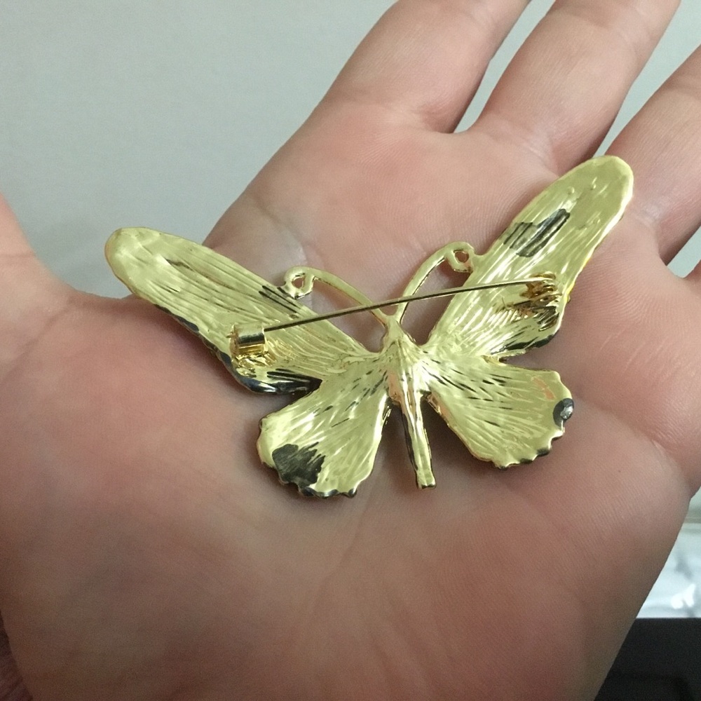 Butterfly Brooch Pin - Picture 2 of 2
